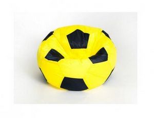 Кресло-мешок Мяч малый желто-черное в Асбесте - asbest.ok-mebel.com | фото 1