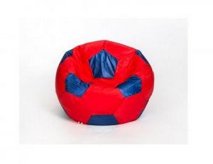 Кресло-мешок Мяч малый красно-синее в Асбесте - asbest.ok-mebel.com | фото 1