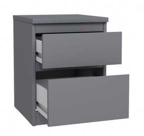 2.03.03.050.4 КАСТОР тумба 2 ящика RU серая в Асбесте - asbest.ok-mebel.com | фото 2
