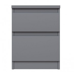 2.03.03.050.4 КАСТОР тумба 2 ящика RU серая в Асбесте - asbest.ok-mebel.com | фото 4