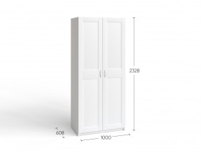 2.06.01.050.4 МАКС шкаф 2 двери 100х61х233 серый RU в Асбесте - asbest.ok-mebel.com | фото 4