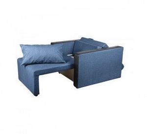 Кресло-кровать Милена с подлокотниками Синий в Асбесте - asbest.ok-mebel.com | фото 2