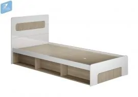 Палермо-3 (юниор)   Кровать с подъем.мех. 0,9м КР-001 МДФ  (Стиль) в Асбесте - asbest.ok-mebel.com | фото
