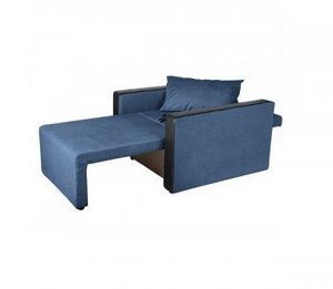 Кресло-кровать Милена с подлокотниками Синий в Асбесте - asbest.ok-mebel.com | фото 3