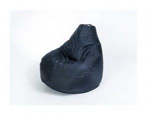 Кресло-мешок Груша малое черное в Асбесте - asbest.ok-mebel.com | фото