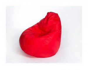 Кресло мешок Груша малое красное в Асбесте - asbest.ok-mebel.com | фото 1