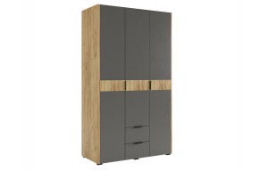 АДАМ К2 Спальный гарнитур (графит) в Асбесте - asbest.ok-mebel.com | фото 8