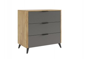 АДАМ К2 Спальный гарнитур (графит) в Асбесте - asbest.ok-mebel.com | фото 9