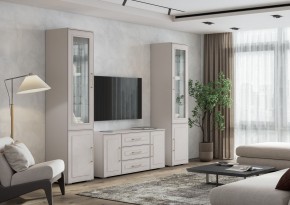 АНТЕРО Гостиная (модульная) кашемир/шампань в Асбесте - asbest.ok-mebel.com | фото