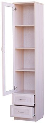Шкаф для книг с ящиками узкий арт. 220 в Асбесте - asbest.ok-mebel.com | фото 7