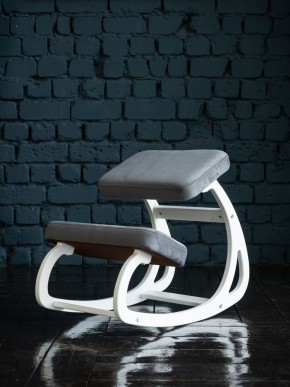 Балансирующий коленный стул Конёк Горбунёк (Белый) в Асбесте - asbest.ok-mebel.com | фото 2