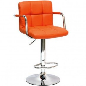 Барный стул Barneo N-69 Kruger Arm Оранжевый в Асбесте - asbest.ok-mebel.com | фото