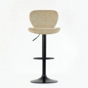 Барный стул Barneo N-86 Time / Black / VPU Beige Vintage PK970-1 в Асбесте - asbest.ok-mebel.com | фото 2