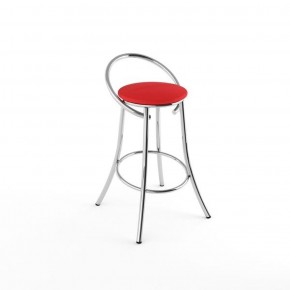 Барный стул Фуриант красный матовый-803м в Асбесте - asbest.ok-mebel.com | фото