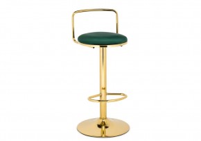 Барный стул Lusia green / gold в Асбесте - asbest.ok-mebel.com | фото