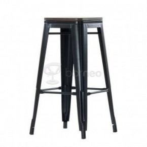 Барный табурет Barneo N-237 Tolix style Wood (цвет RAL) в Асбесте - asbest.ok-mebel.com | фото