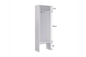 БАСКО Прихожая К10 (белое дерево) в Асбесте - asbest.ok-mebel.com | фото 9