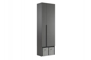 БАСКО Прихожая К2 (графит) в Асбесте - asbest.ok-mebel.com | фото 4
