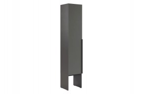 БАСКО Прихожая К4 (графит) в Асбесте - asbest.ok-mebel.com | фото 4