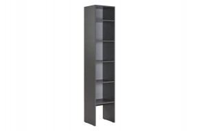 БАСКО Прихожая К4 (графит) в Асбесте - asbest.ok-mebel.com | фото 6