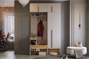 БАСКО Прихожая К6 (кашемир) в Асбесте - asbest.ok-mebel.com | фото