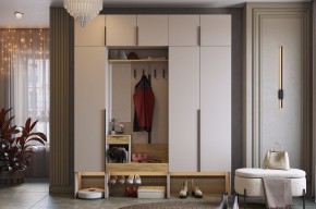 БАСКО Прихожая К7 (кашемир) в Асбесте - asbest.ok-mebel.com | фото 13
