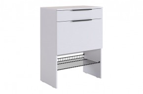 БАСКО Прихожая К8 (белое дерево) в Асбесте - asbest.ok-mebel.com | фото 5