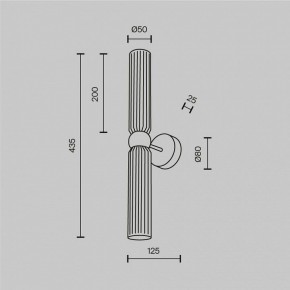 Бра Maytoni Antic MOD302WL-02CG1 в Асбесте - asbest.ok-mebel.com | фото 3