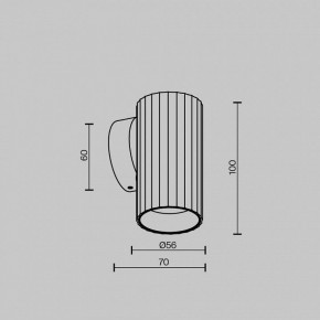 Бра Maytoni Calipso C106WL-01-GU10-B в Асбесте - asbest.ok-mebel.com | фото 6