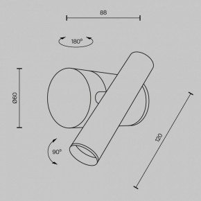 Бра Maytoni Utility MOD433WL-L3B3K1 в Асбесте - asbest.ok-mebel.com | фото 5