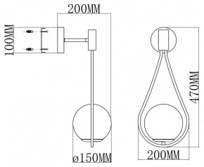 Бра Moderli Barocco V11574-1W в Асбесте - asbest.ok-mebel.com | фото 8