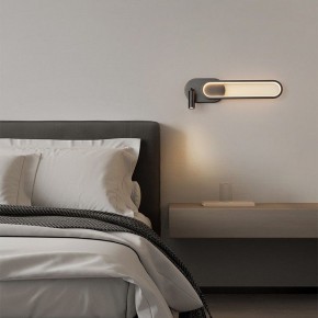 Бра с подсветкой Imperiumloft CARIT B Black carit01 в Асбесте - asbest.ok-mebel.com | фото 2