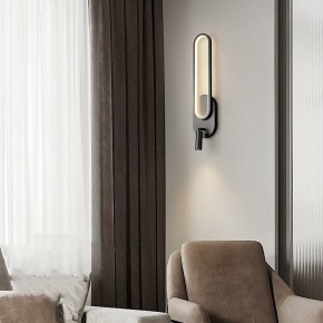 Бра с подсветкой Imperiumloft CARIT B Black carit01 в Асбесте - asbest.ok-mebel.com | фото 4