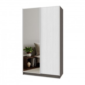 БРАУН Б632 Шкаф-купе (анкор темный/анкор светлый) в Асбесте - asbest.ok-mebel.com | фото