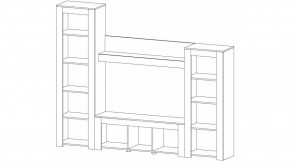БРУНО Гостиная в Асбесте - asbest.ok-mebel.com | фото 3