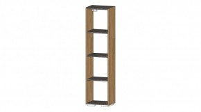 ДАЛЛАС Секция открытая (цемент темный) в Асбесте - asbest.ok-mebel.com | фото