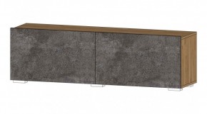 ДАЛЛАС Тумба ТВ - 02 (цемент темный) в Асбесте - asbest.ok-mebel.com | фото