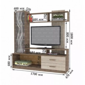 ДАРЬЯ Гостиная (Крафт серый/Крафт белый) в Асбесте - asbest.ok-mebel.com | фото 8
