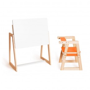 Детская растущая парта и стул Я САМ "Краски" (Оранжевый) в Асбесте - asbest.ok-mebel.com | фото 5