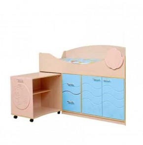 Набор мебели для детской Юниор -12.2 (700*1860) МДФ матовый в Асбесте - asbest.ok-mebel.com | фото 4