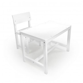 Детский растущий комплект стол и стул Я САМ "Лофт" (Белый, Белый) в Асбесте - asbest.ok-mebel.com | фото 1