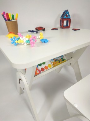 Детский растущий стол-парта и стул Я САМ "Умка" (Белый) в Асбесте - asbest.ok-mebel.com | фото 6