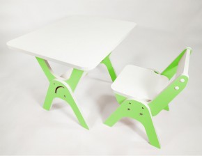 Детский растущий стол-парта и стул Я САМ "Умка" (Зеленый) в Асбесте - asbest.ok-mebel.com | фото 1