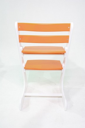 Детский растущий стул Конёк Горбунёк Комфорт ( Бело-оранжевый) в Асбесте - asbest.ok-mebel.com | фото 5