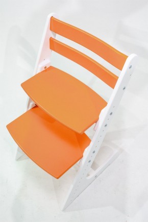 Детский растущий стул Конёк Горбунёк Комфорт ( Бело-оранжевый) в Асбесте - asbest.ok-mebel.com | фото 7