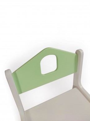 Детский растущий стул Я САМ "Домик" 2РГ (Зеленый) в Асбесте - asbest.ok-mebel.com | фото