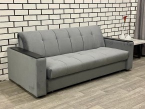 Диван Аккордеон 1280*2000 ППУ подлокотник ПРЯМОЙ накладки МДФ в Асбесте - asbest.ok-mebel.com | фото
