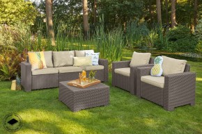 Диван Калифорния 3-х местный (California 2 Sofa), капучино в Асбесте - asbest.ok-mebel.com | фото 3
