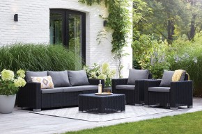 Диван Калифорния 3-х местный (California 3 Sofa), графит в Асбесте - asbest.ok-mebel.com | фото 3