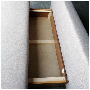 Диван-кровать Комфорт без подлокотников BALTIC AZURE (2 подушки) в Асбесте - asbest.ok-mebel.com | фото 6